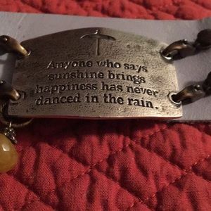 Lenny & Eva Sentiment, Bracelet and   Charm